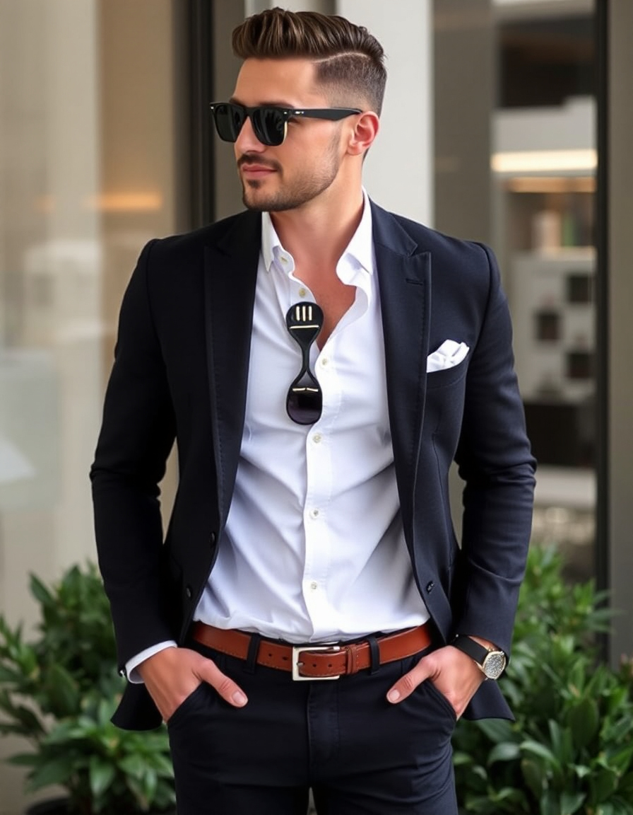 coffee date outfits for men