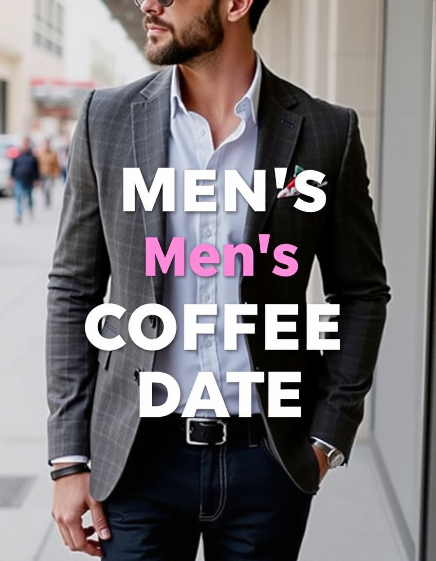 coffee date outfits for men