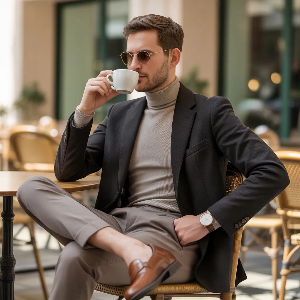 coffee date outfits for men