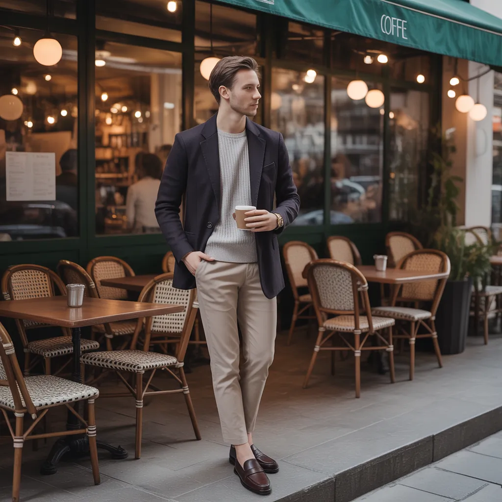 coffee date outfits for men