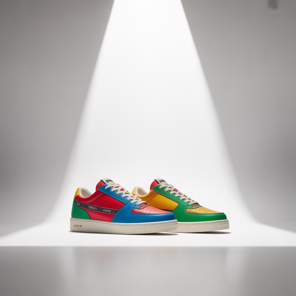 colorful shoes