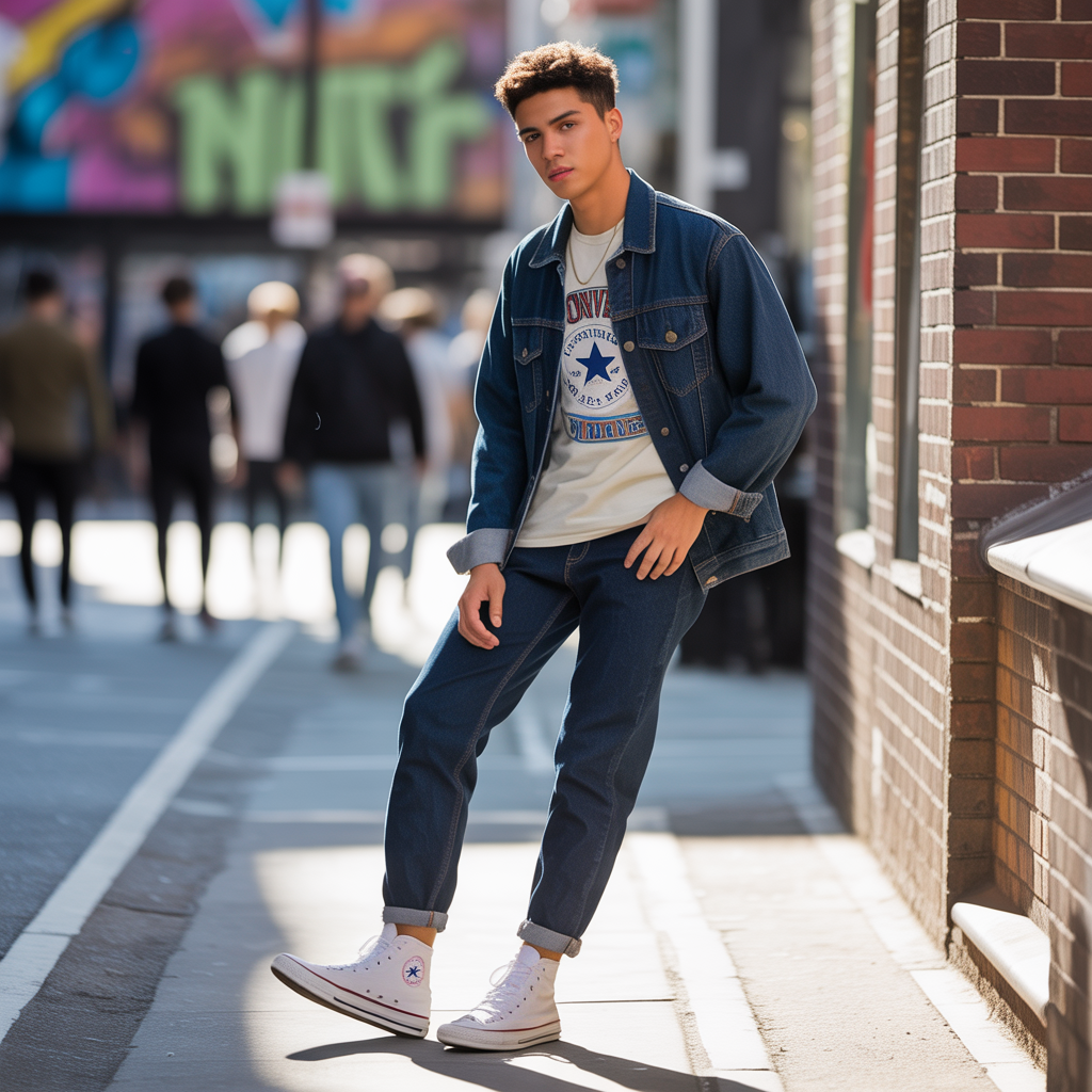 converse outfit men