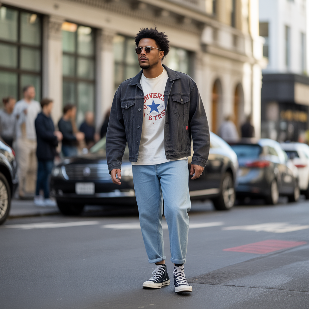 converse outfit men