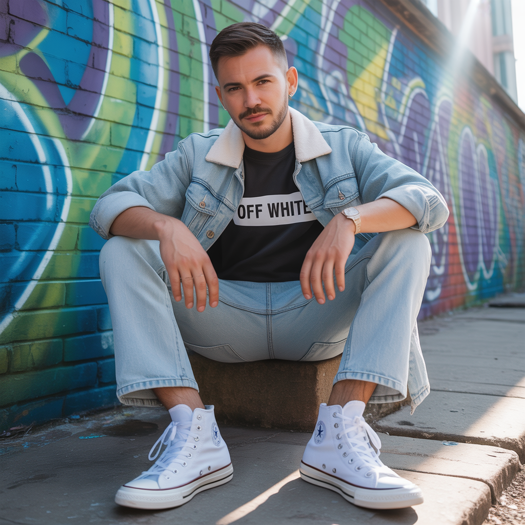 converse outfit men