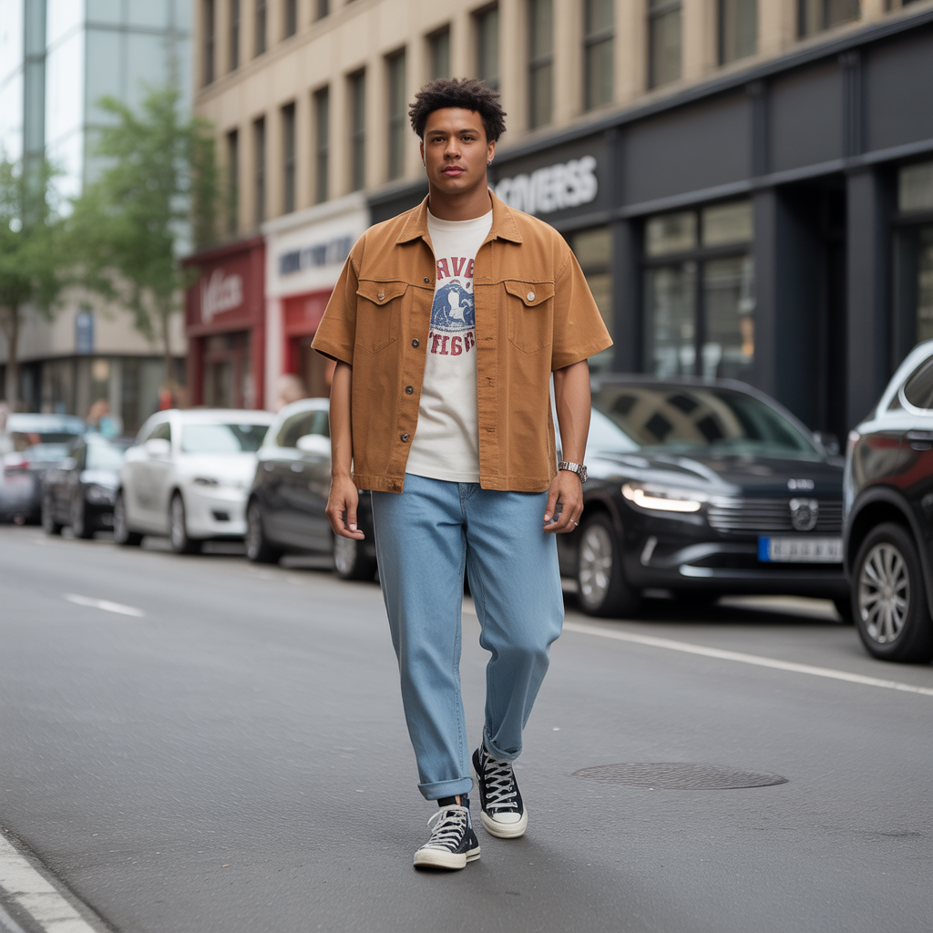 converse outfit men