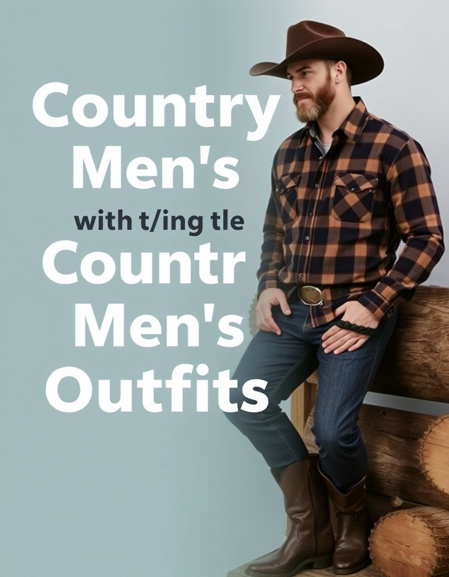 country outfits men need for a rugged look
