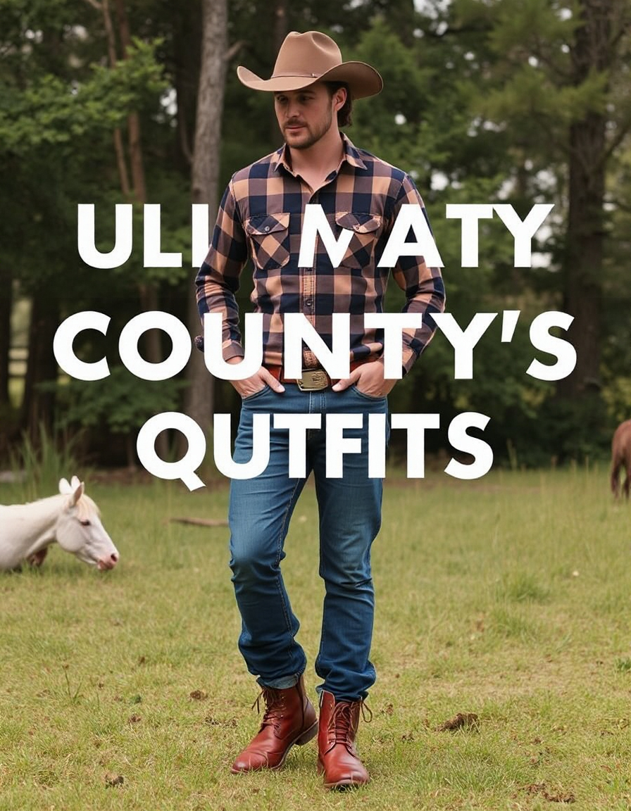 country outfits men need for a rugged look