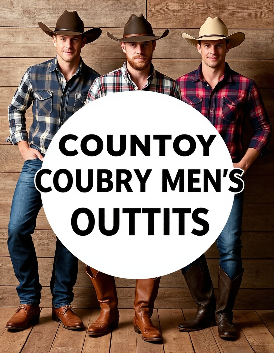 country outfits men need for a rugged look