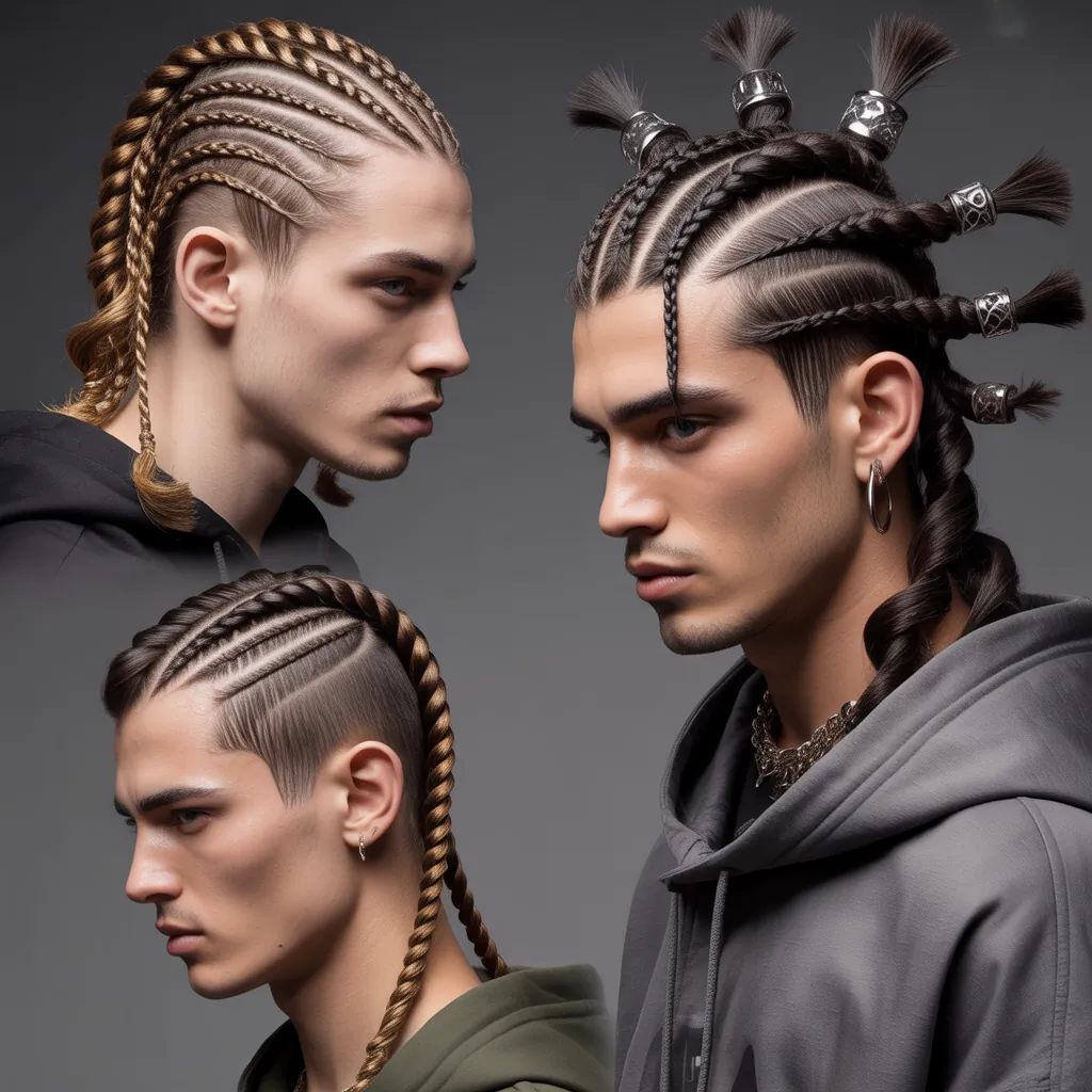 creative braids ideas for men