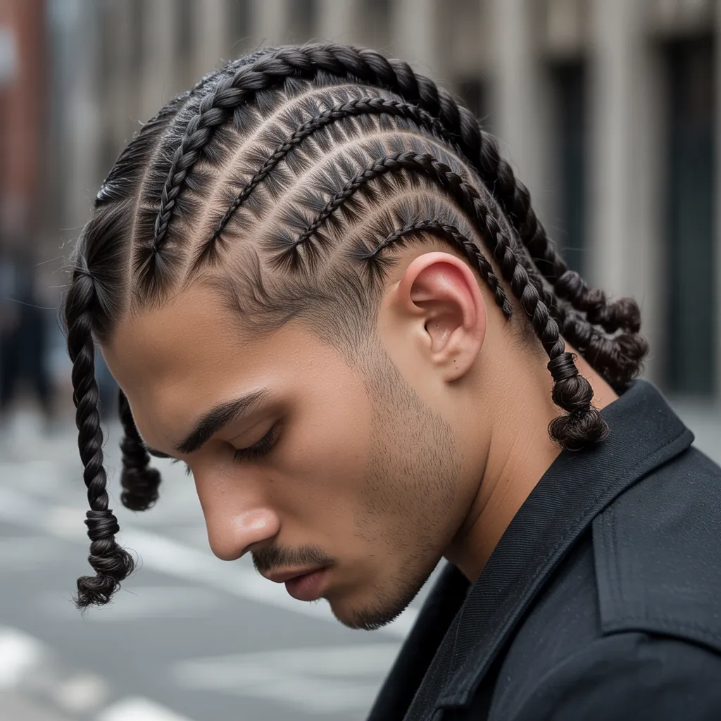 creative braids ideas for men