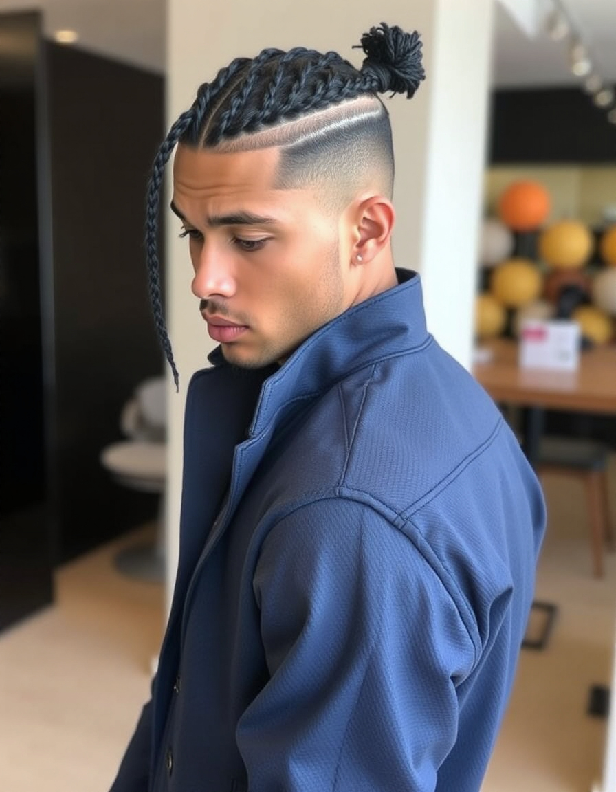 creative braids ideas for men
