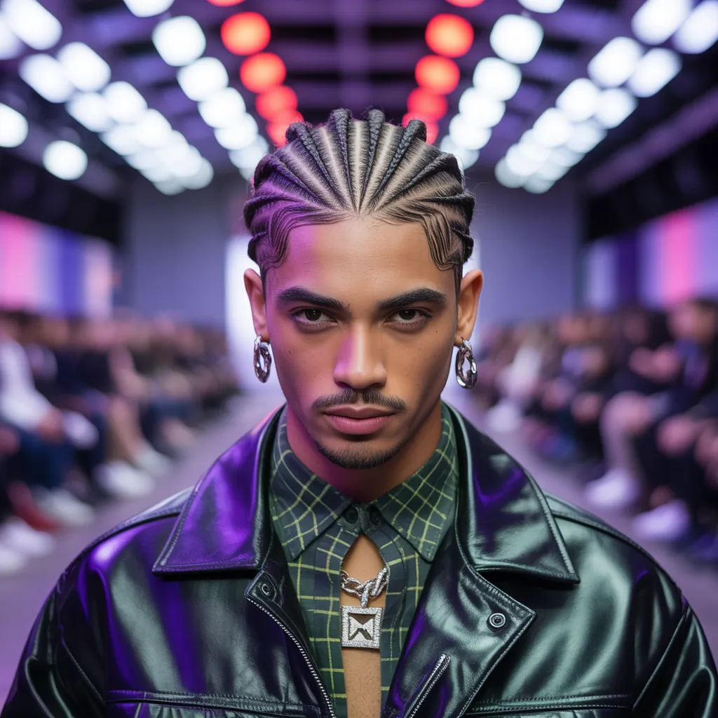 creative cornrow ideas for men