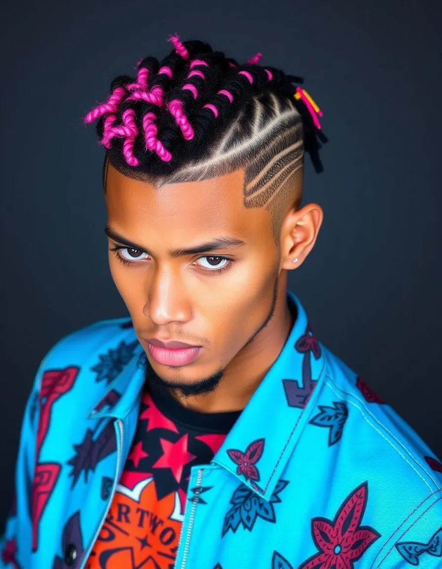 creative cornrow ideas for men