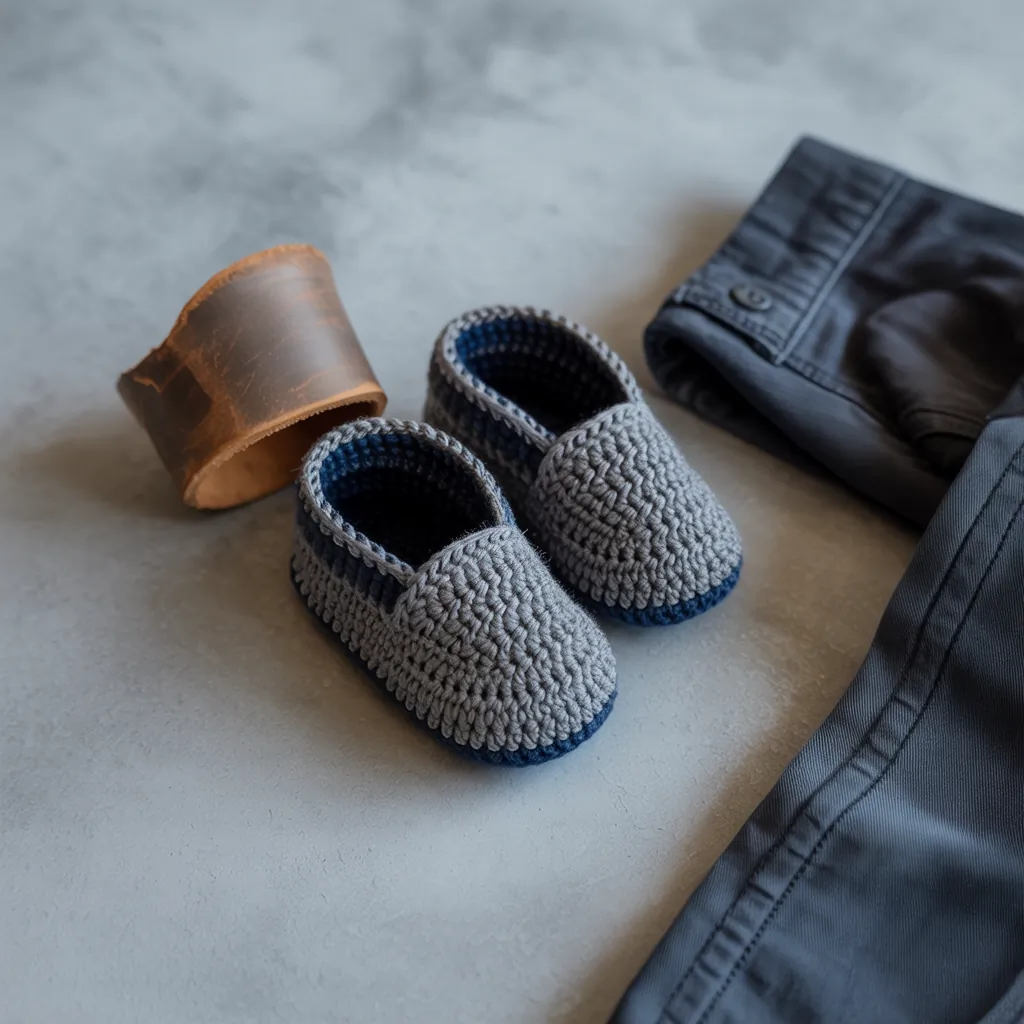 crochet baby shoes free pattern