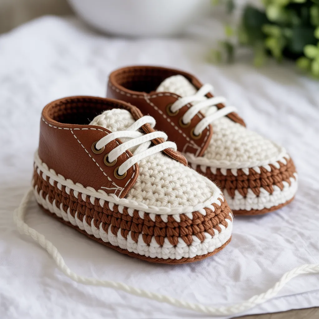 crochet baby shoes free pattern