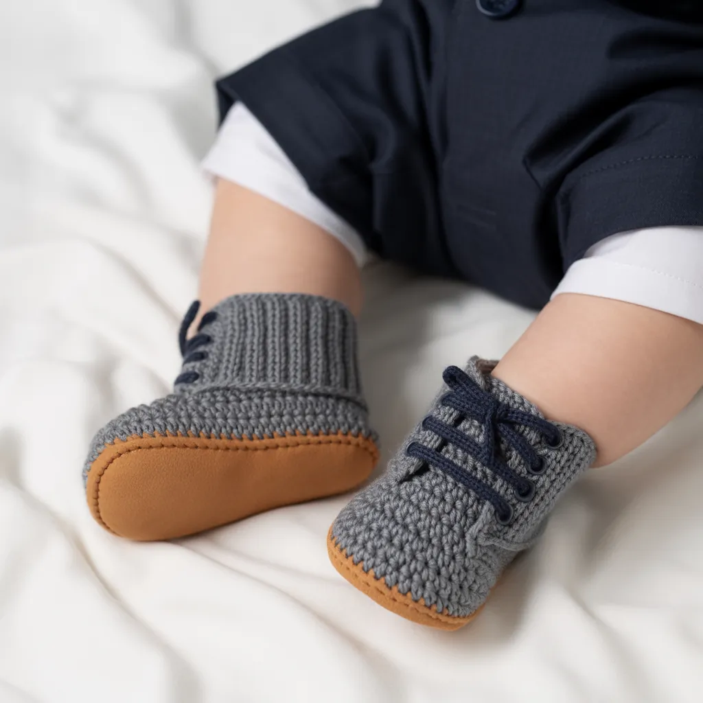 crochet baby shoes free pattern