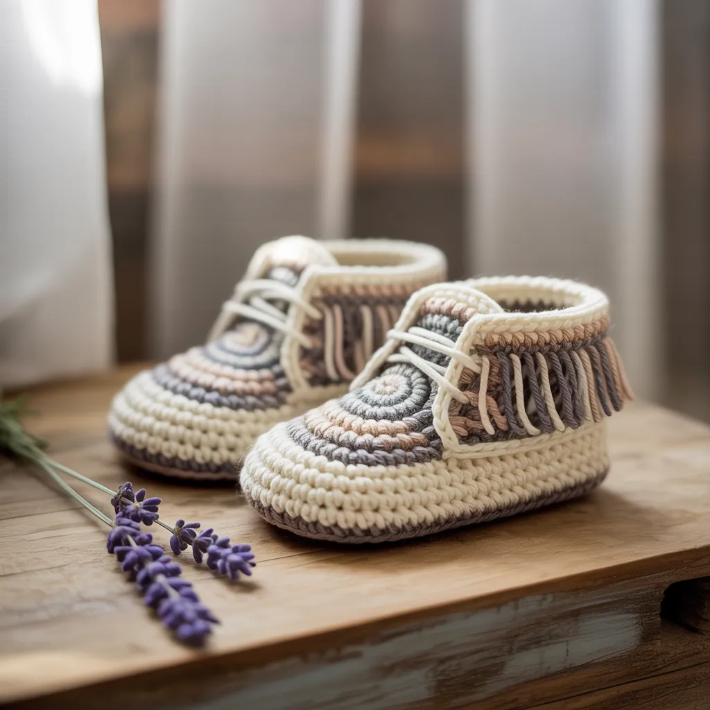 crochet baby shoes free pattern