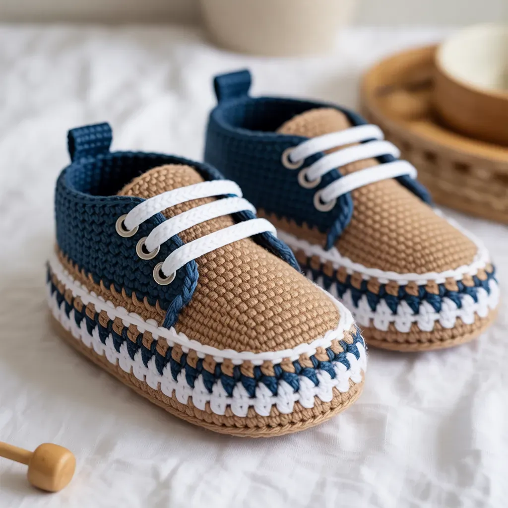crochet baby shoes free pattern