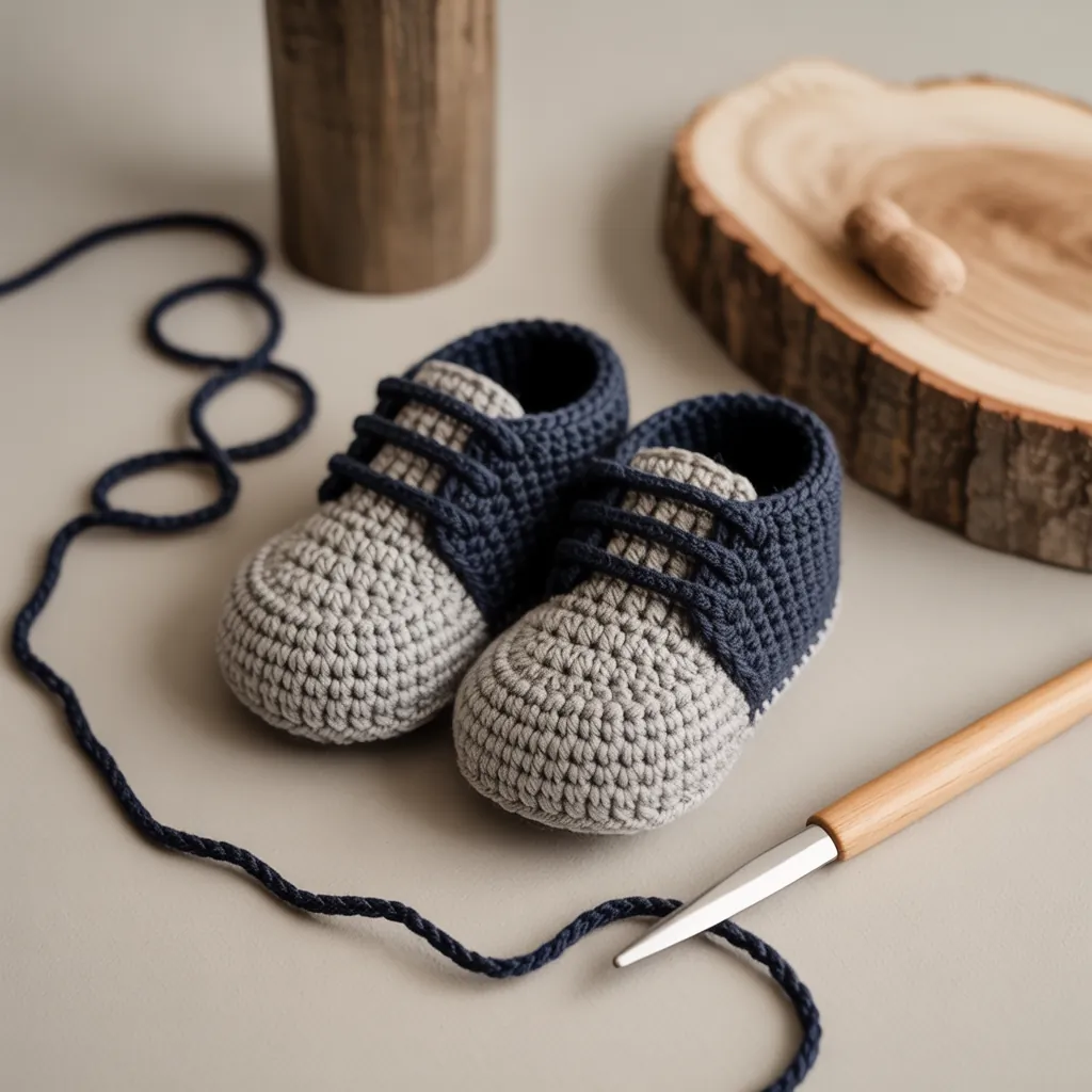 crochet baby shoes free pattern