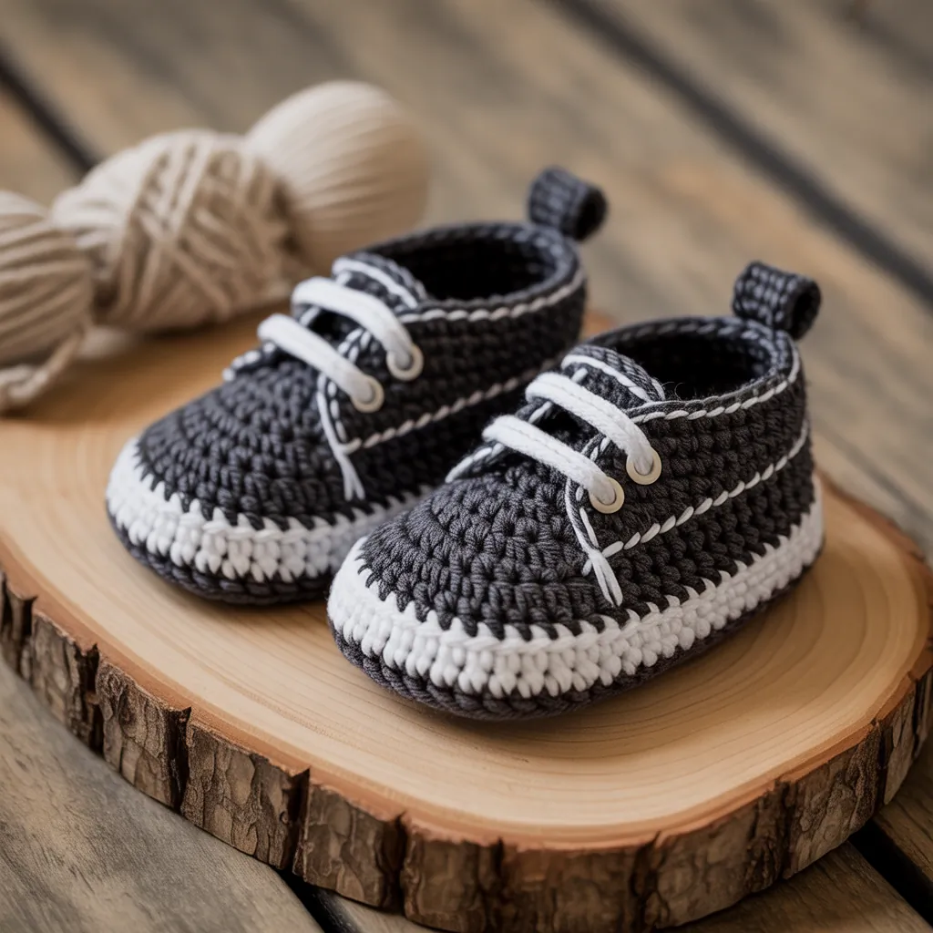 crochet baby shoes free pattern