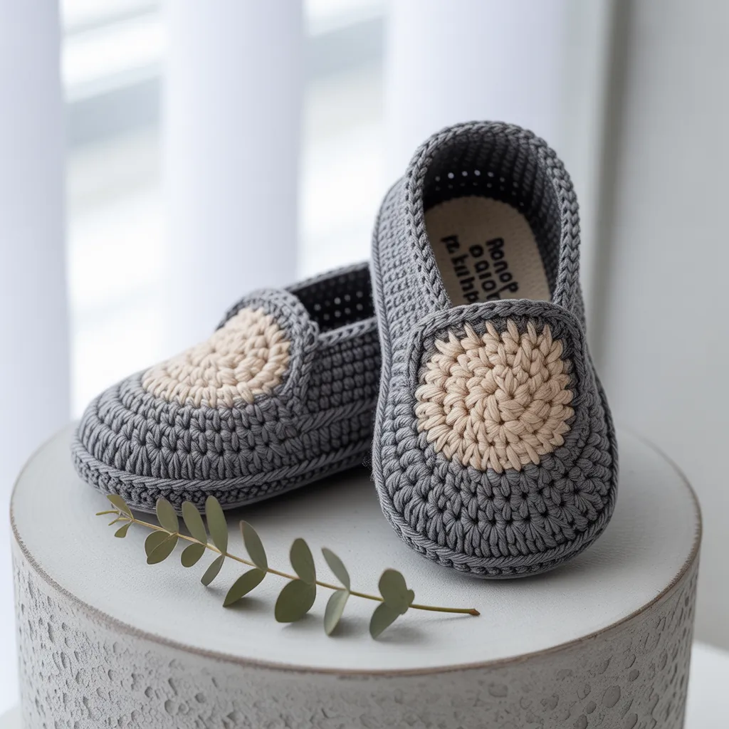 crochet baby shoes free pattern
