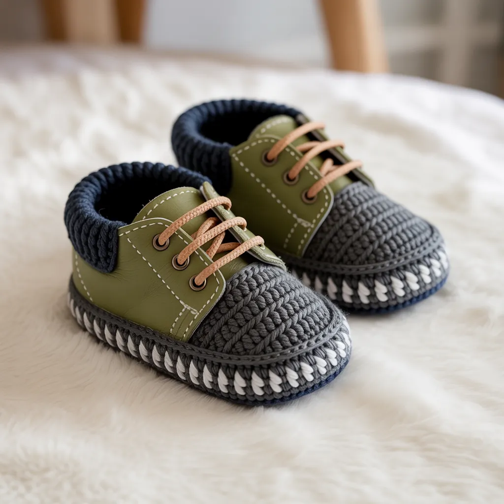crochet baby shoes free pattern