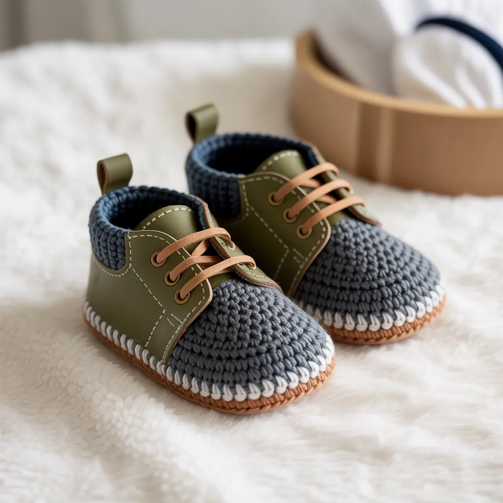 crochet baby shoes free pattern