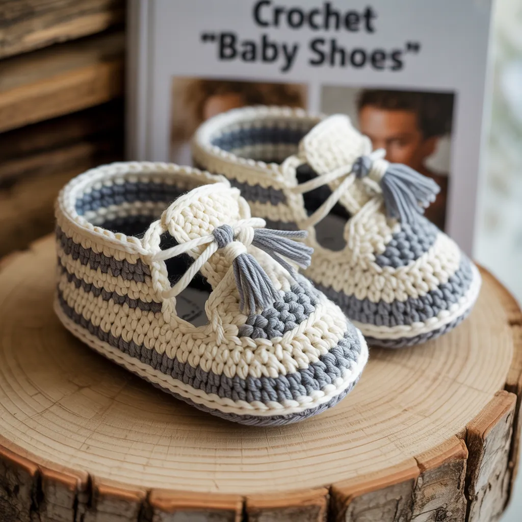 crochet baby shoes free pattern
