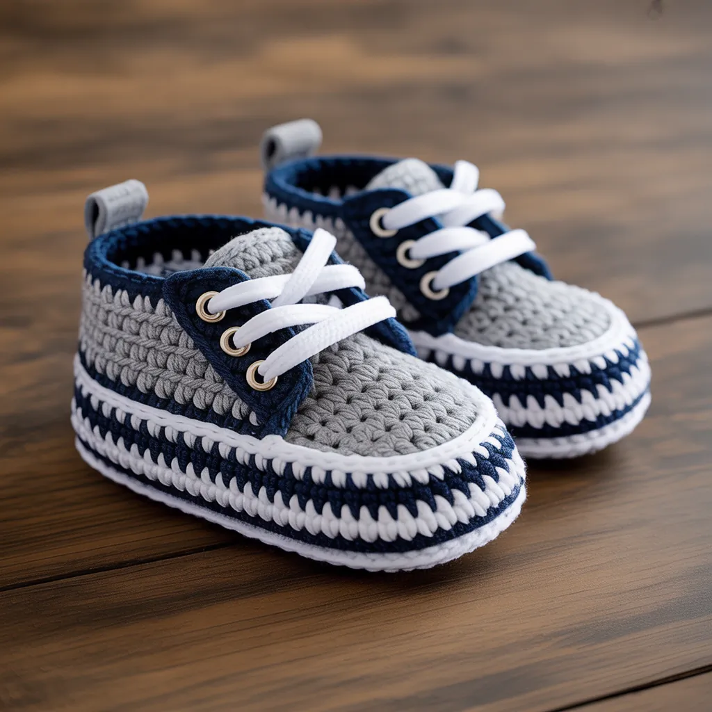 crochet baby shoes free pattern