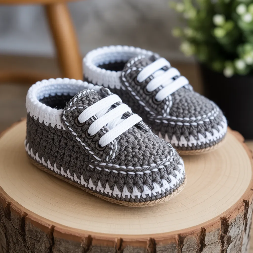 crochet baby shoes free pattern