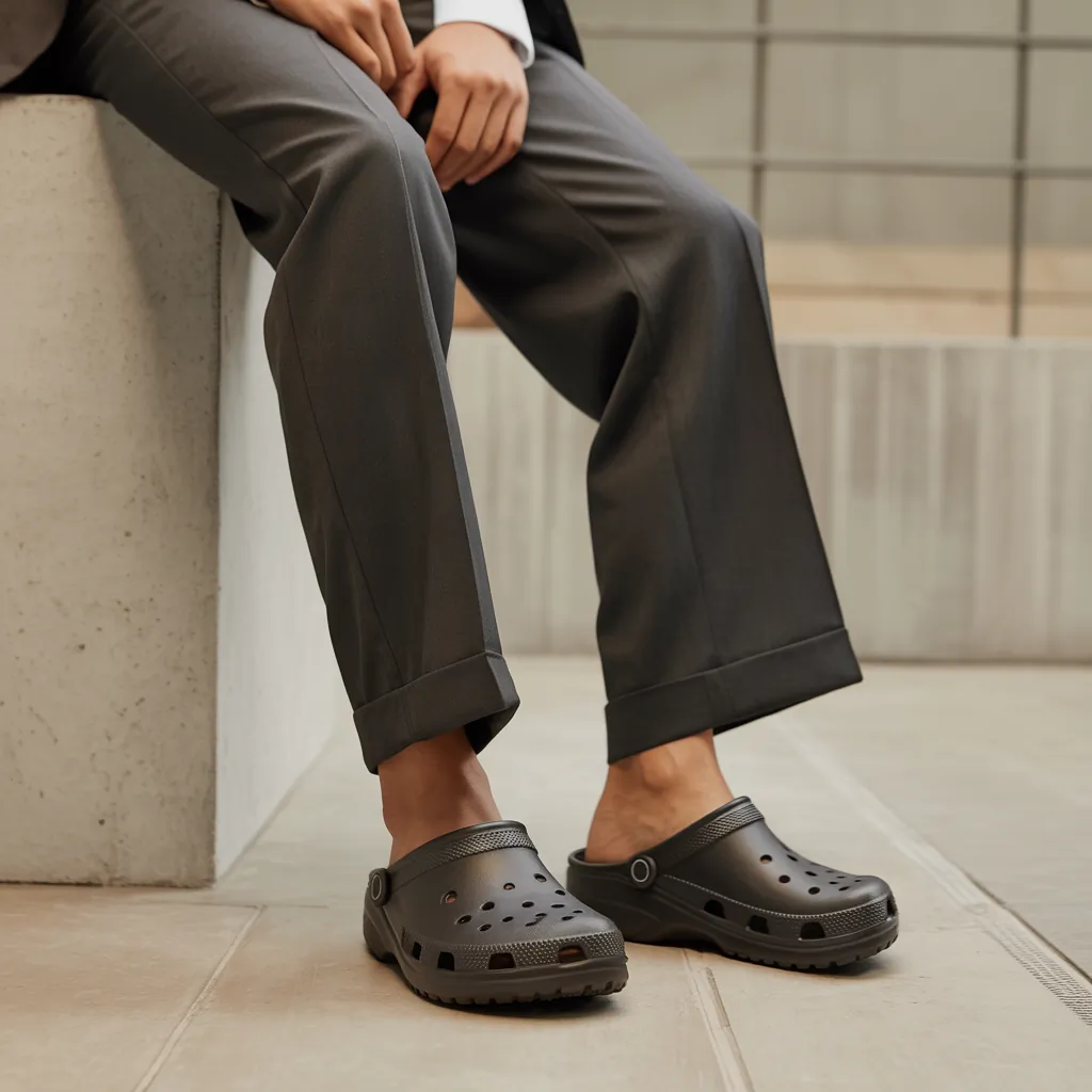 crocs outfit ideas for men