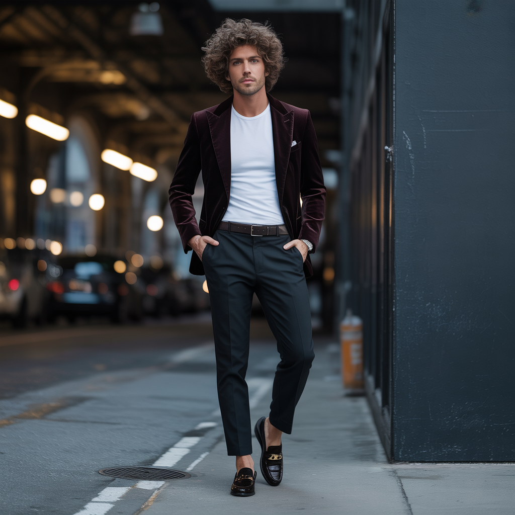 curly hair men