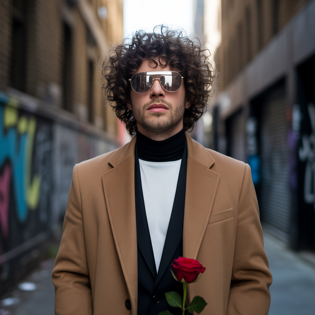 curly hair men