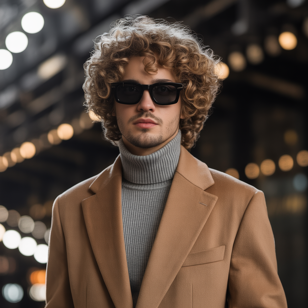 curly hair men