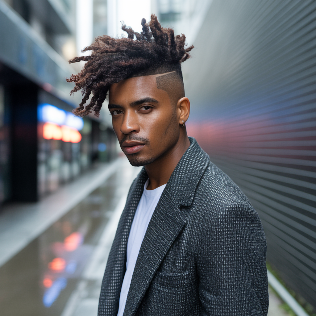 curly haircuts men