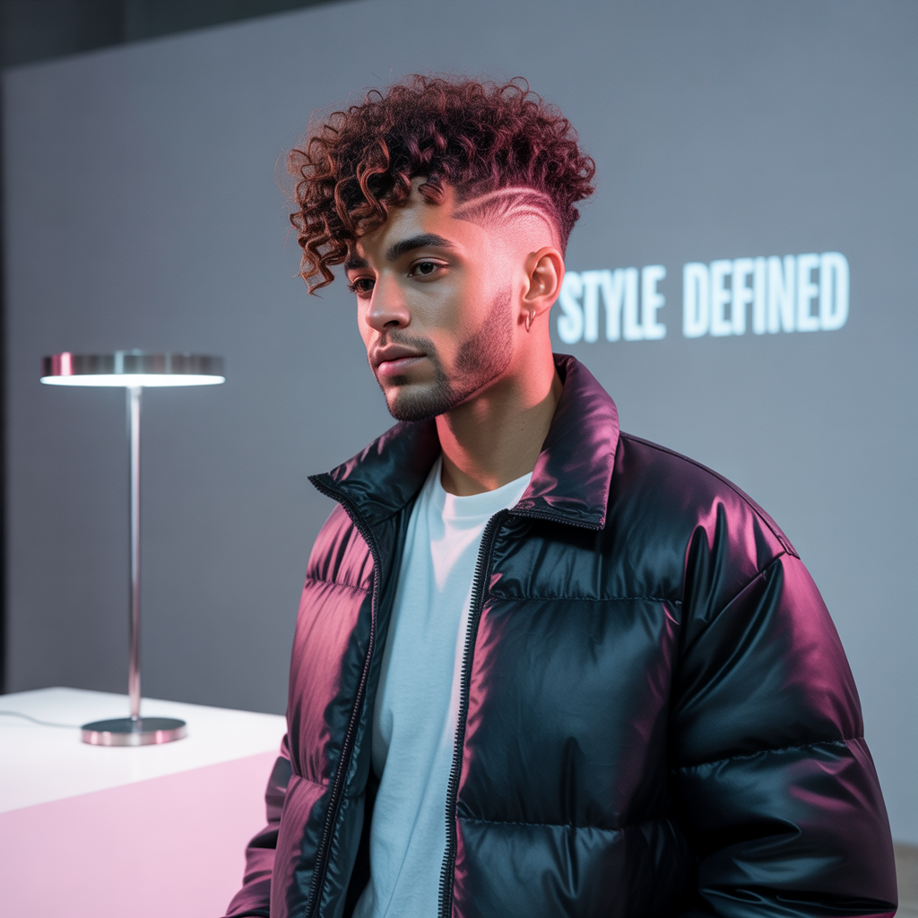 curly haircuts men