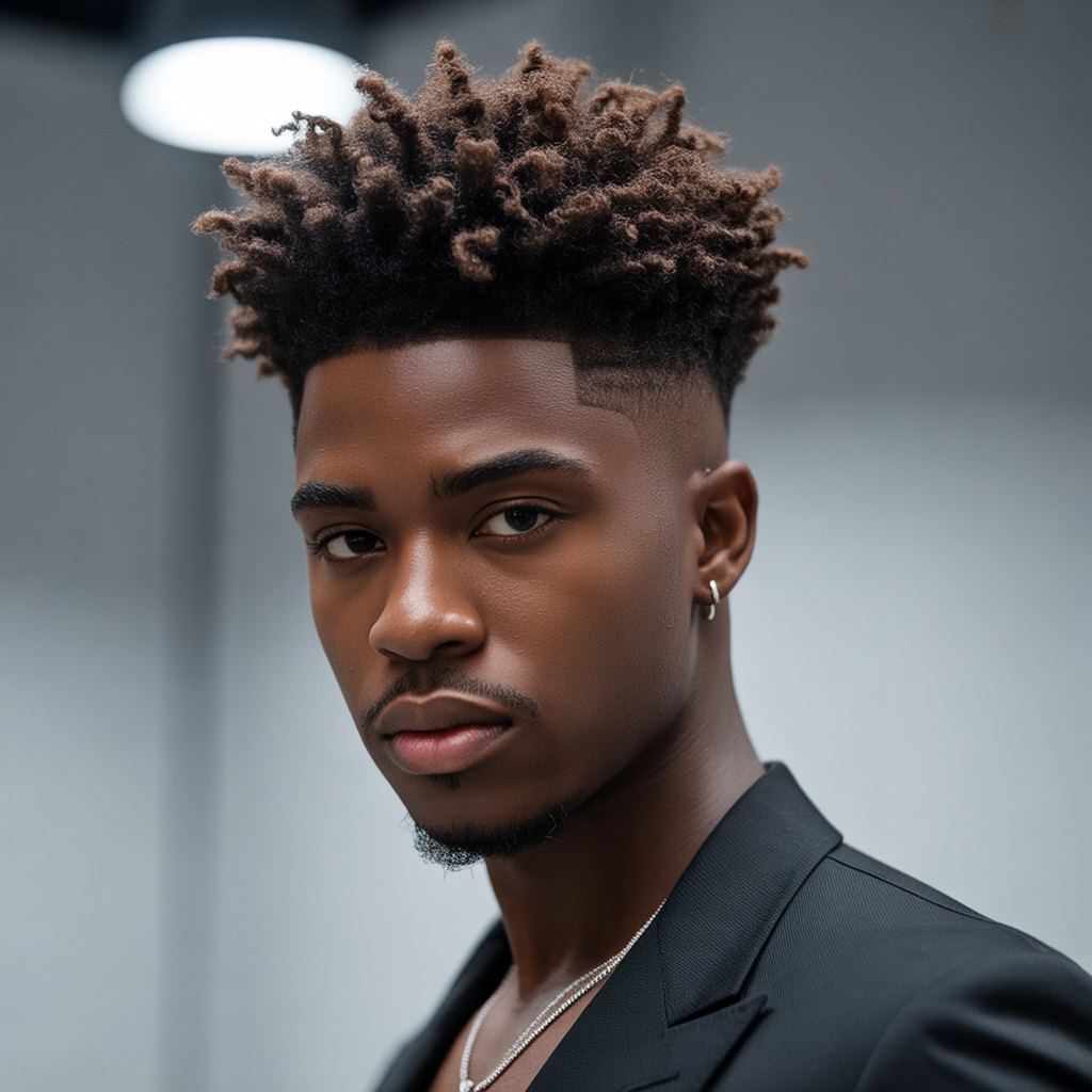 curly haircuts men