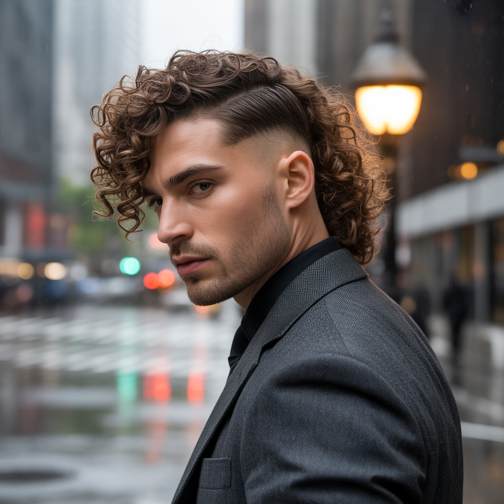 curly hairstyles for men