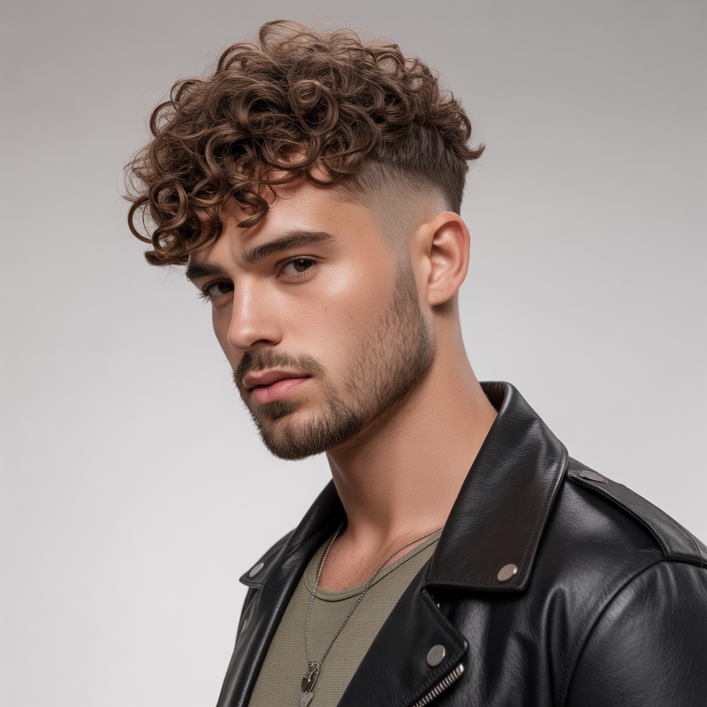 curly hairstyles for men
