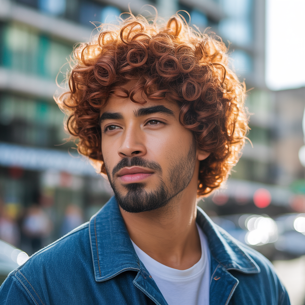 curly hairstyles for men