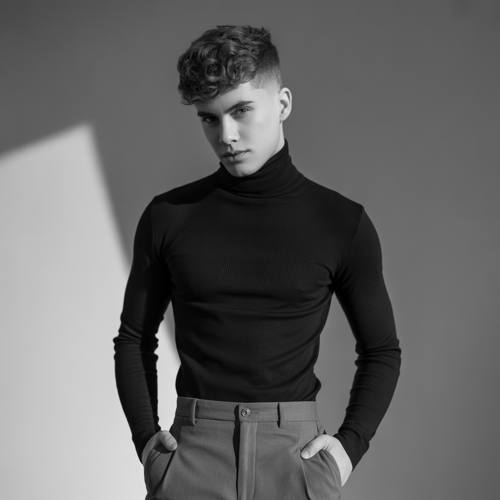 curly hairstyles for men