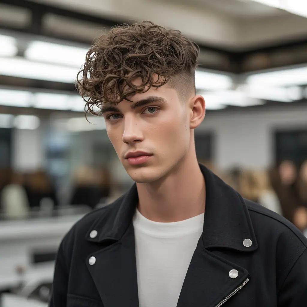 curly hairstyles for men