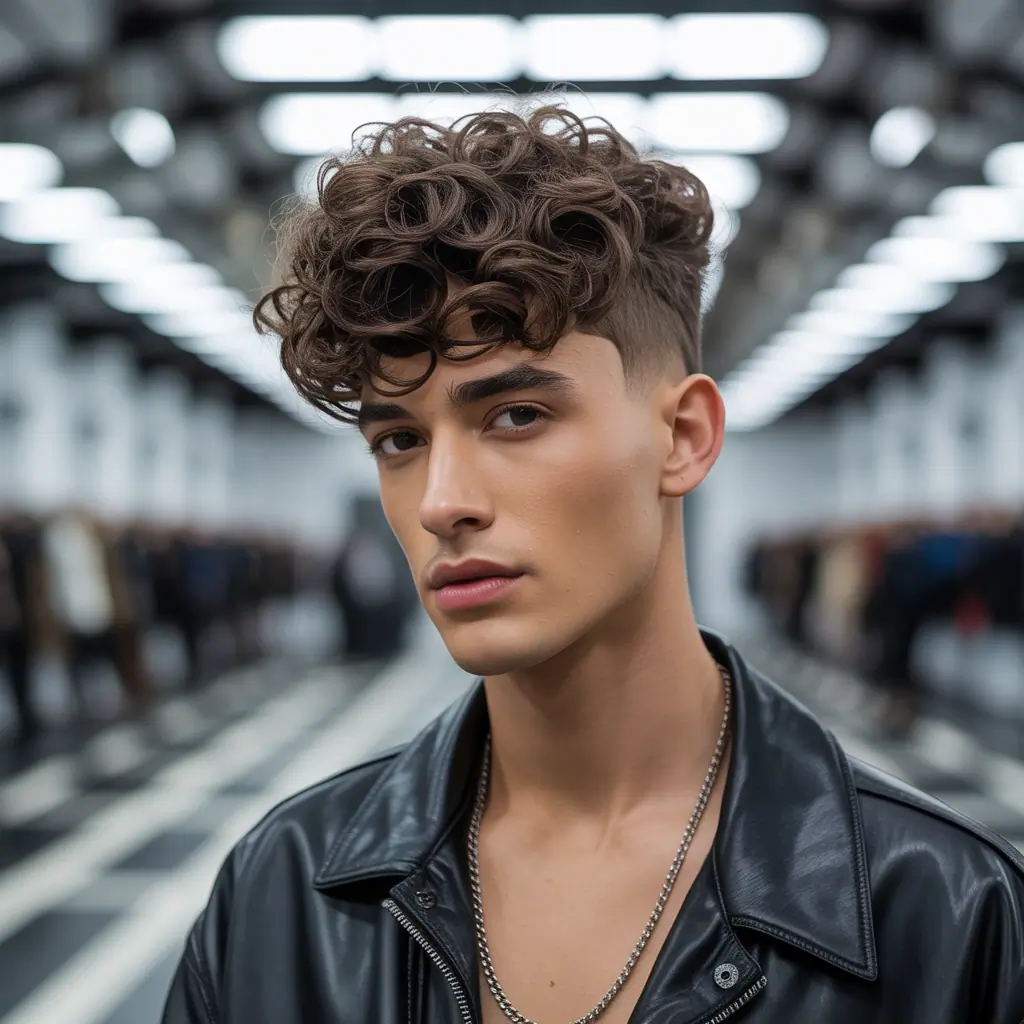 curly hairstyles for men