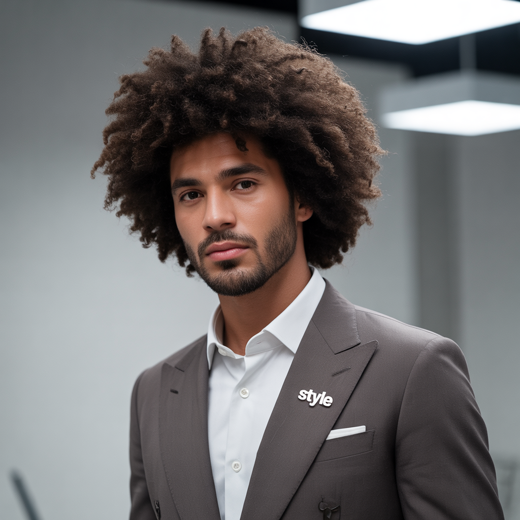 curly hairstyles for men