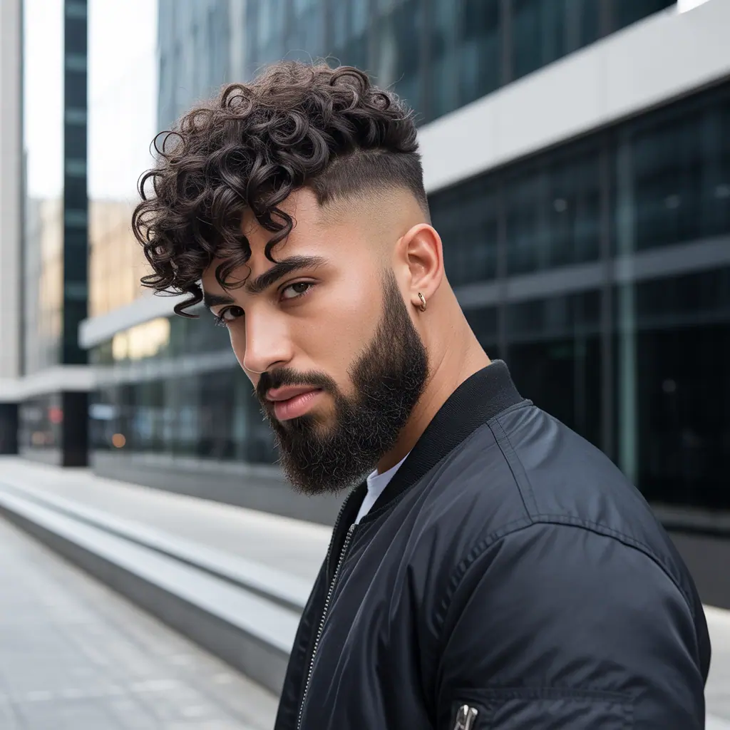 curly hairstyles for men