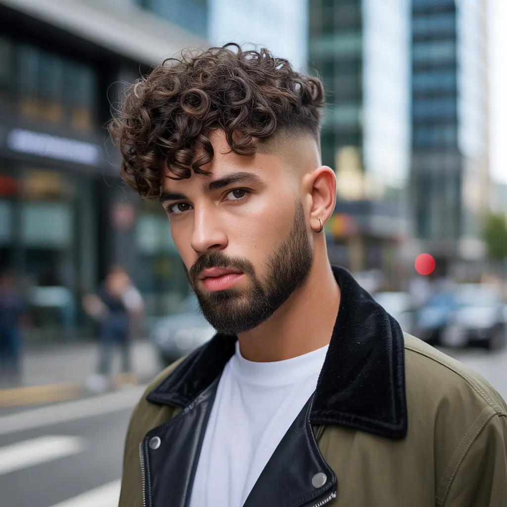 curly hairstyles for men