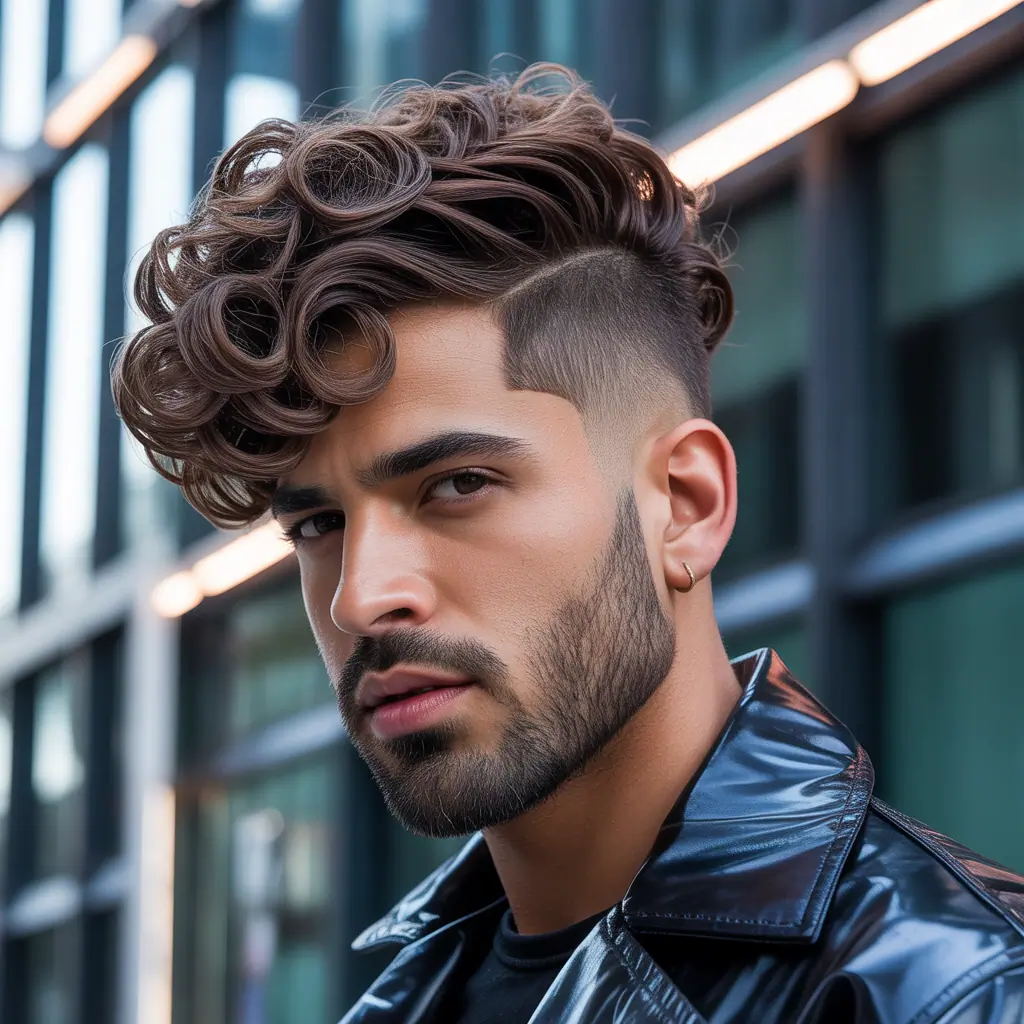 curly hairstyles for men