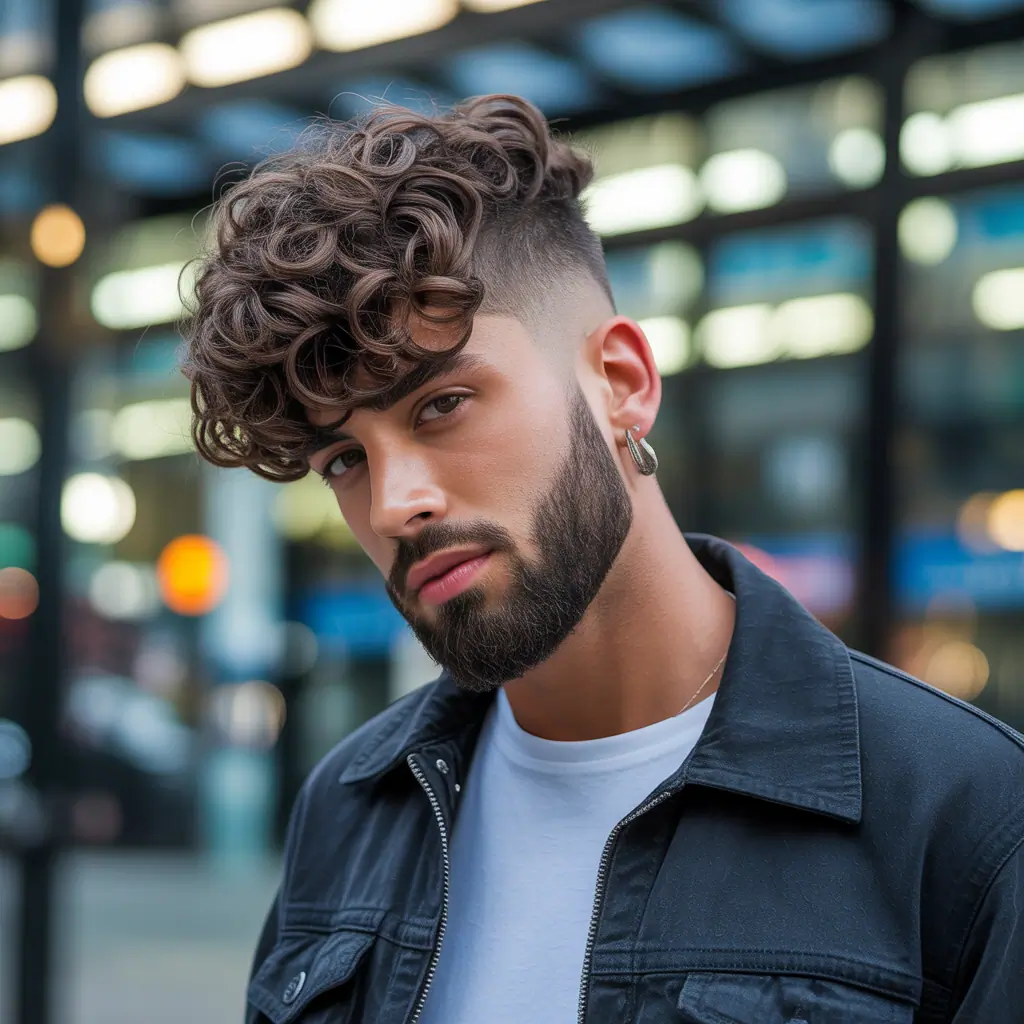 curly hairstyles for men