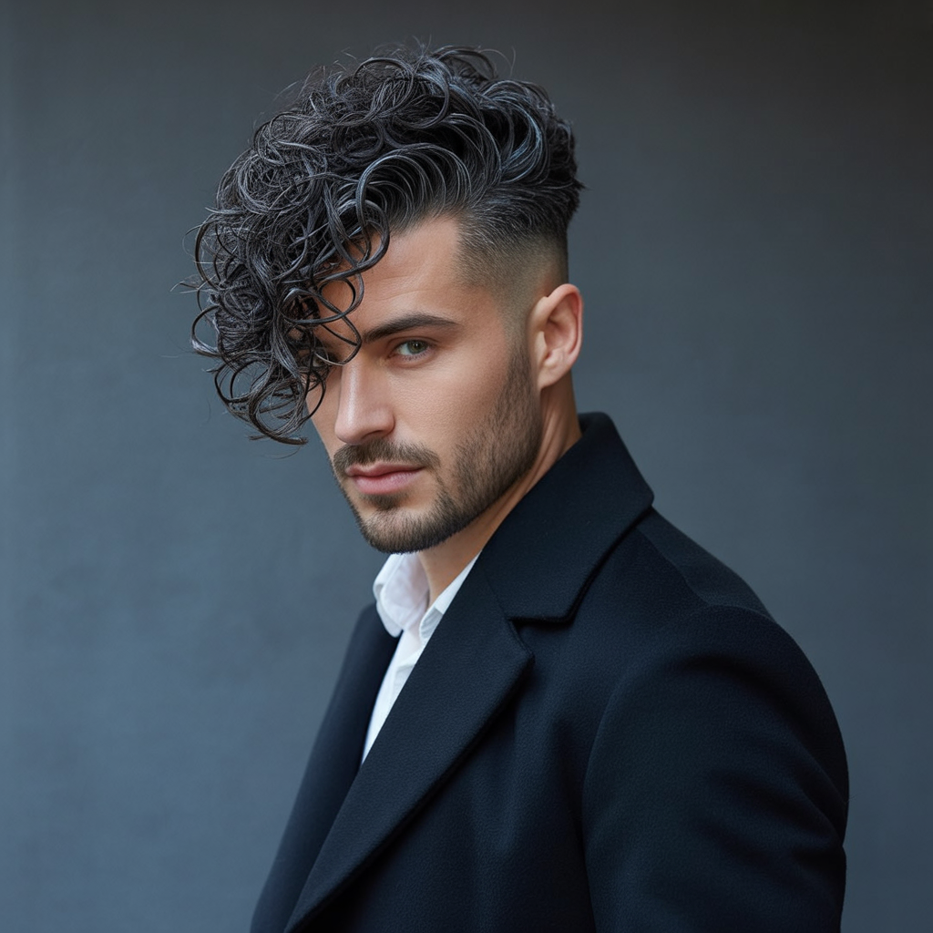 curly hairstyles for men