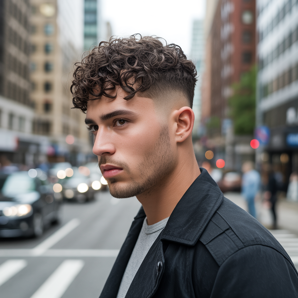curly mens haircuts